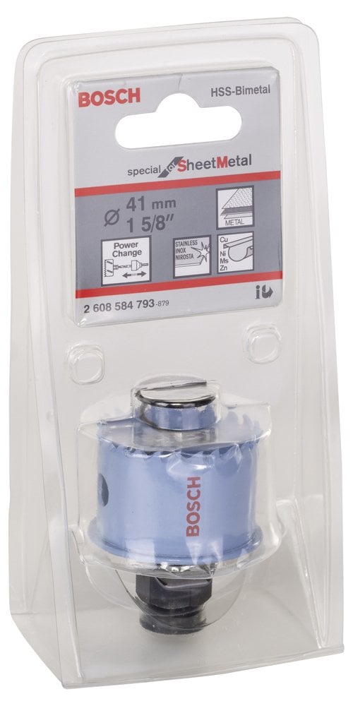 Bosch Special Serisi Metal Ve Inox Malzemeler için Delik Açma Testeresi 41 mm