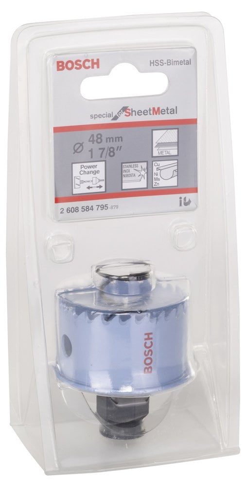 Bosch Special Serisi Metal Ve Inox Malzemeler için Delik Açma Testeresi 48 mm