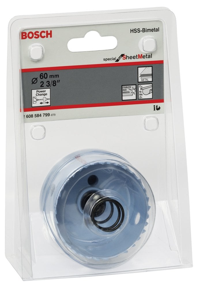 Bosch Special Serisi Metal Ve Inox Malzemeler için Delik Açma Testeresi 60 mm