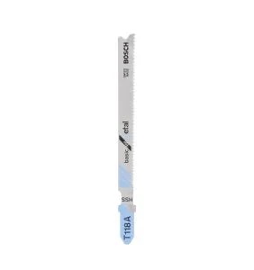 Bosch Ekonomik Seri Metal İçin T 118 A Dekupaj Testeresi Bıçağı - 100’Lü Paket