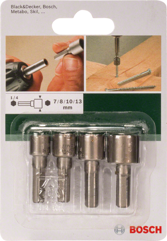 Bosch DIY Lokma Ucu Seti 4 Parça