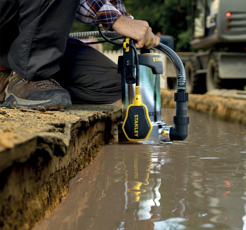 Stanley SXUP1100XDE 1100 W Kirli Su Dalgıç Pompa